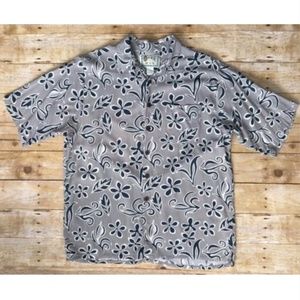 Hana Bay Tropical Hawaiian Floral Shirt